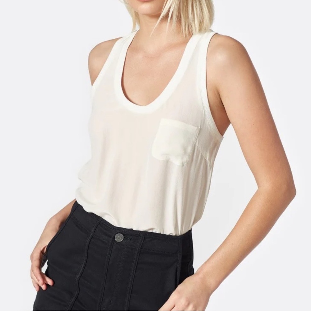 Joie White Tank Top